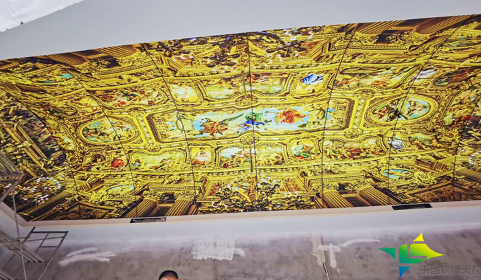 臨沂蘭陵軟膜天花吊頂效果圖